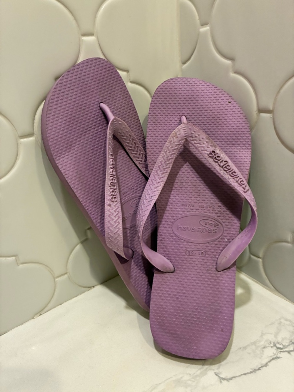 Havaianas Women's Lavender Flip Flop Sandals